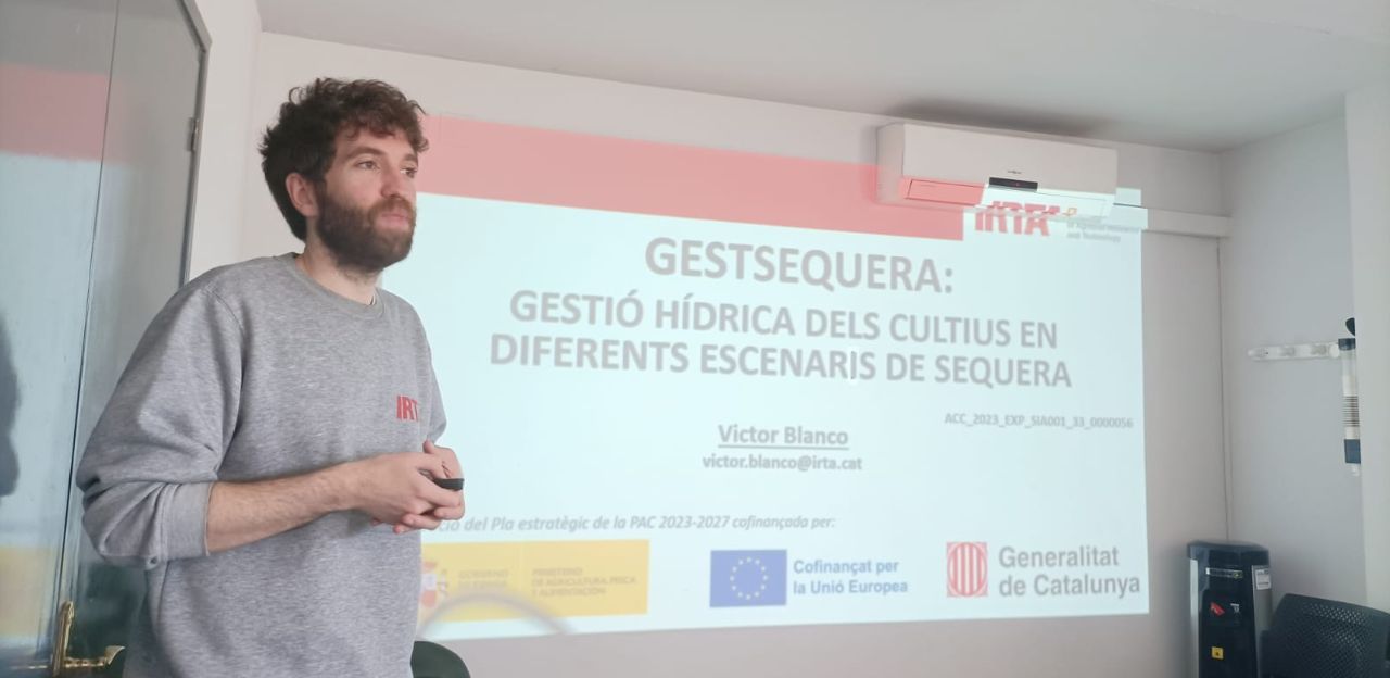 VÍCTOR BLANCO  “El reg és una de les tècniques de maneig més importants i amb més repercussió en la producció i qualitat de la poma”