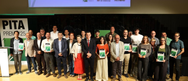 El Premi PITA 2025 distingeix els projectes més innovadors del sector agroalimentari i forestal