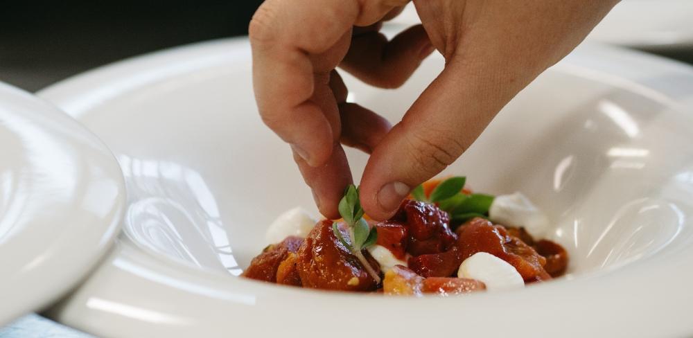 Plat fet amb aliments aprofitats dins de l'activitat dels Àpats Gastrorecup