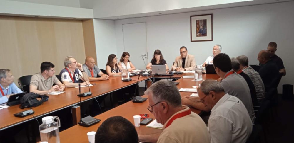El Consell de Caça de Catalunya en una reunió