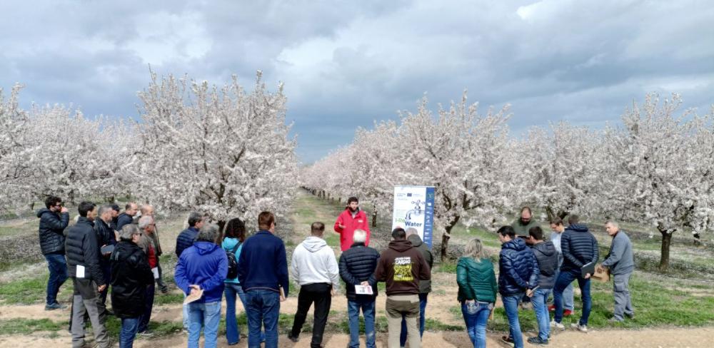 Dies de Reg. Visita capçal de reg i dotacions hídriques en finques agrícoles.
